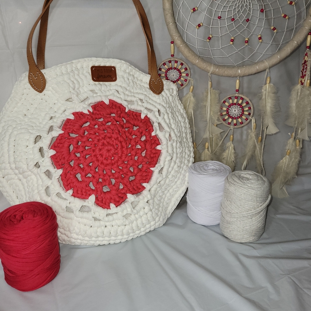 Large Crochet Bag - Picture 6 of 6